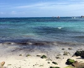 Imagem de um dia bonito e ensolarado em Cabo Frio