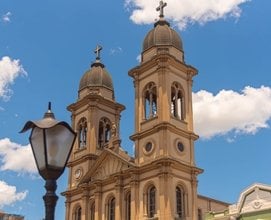 Imagem de um dia bonito e ensolarado em Santa Maria